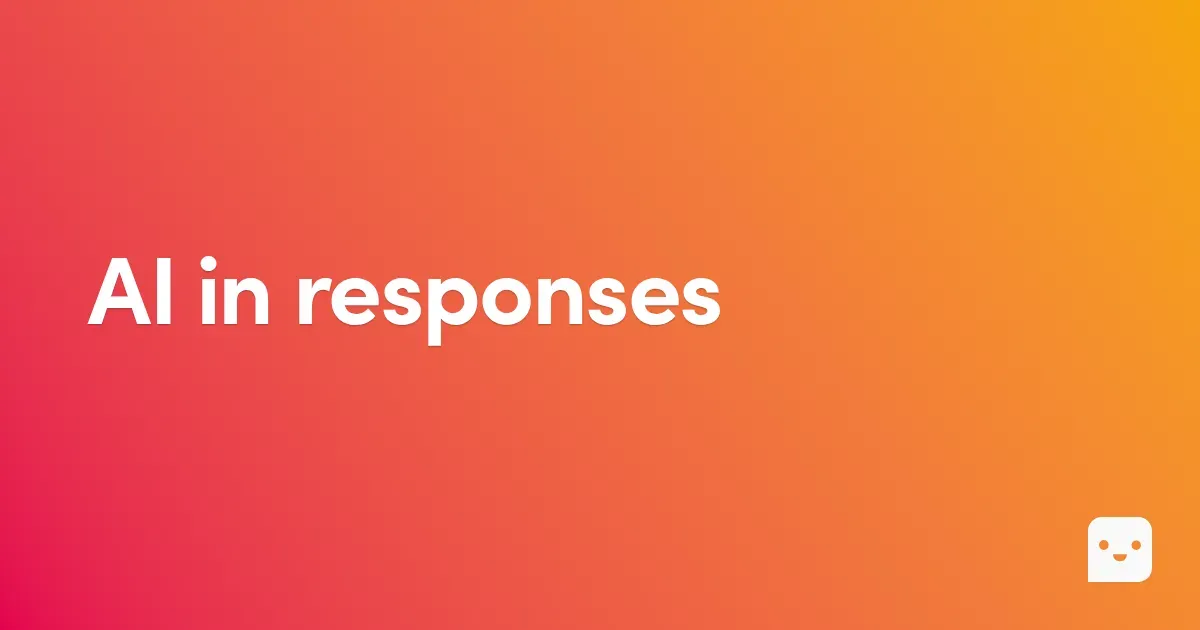 AI in responses