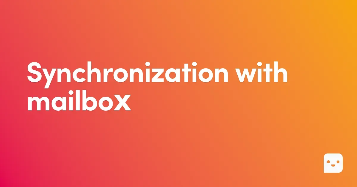 Synchronization with mailbox