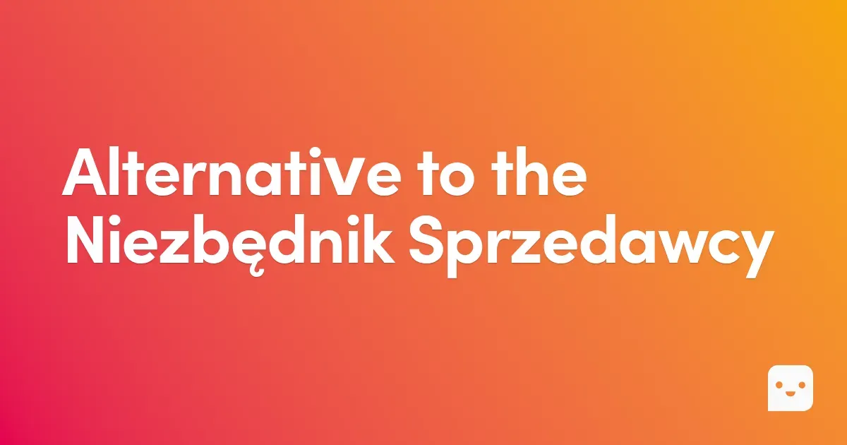 Alternative to the Niezbędnik Sprzedawcy