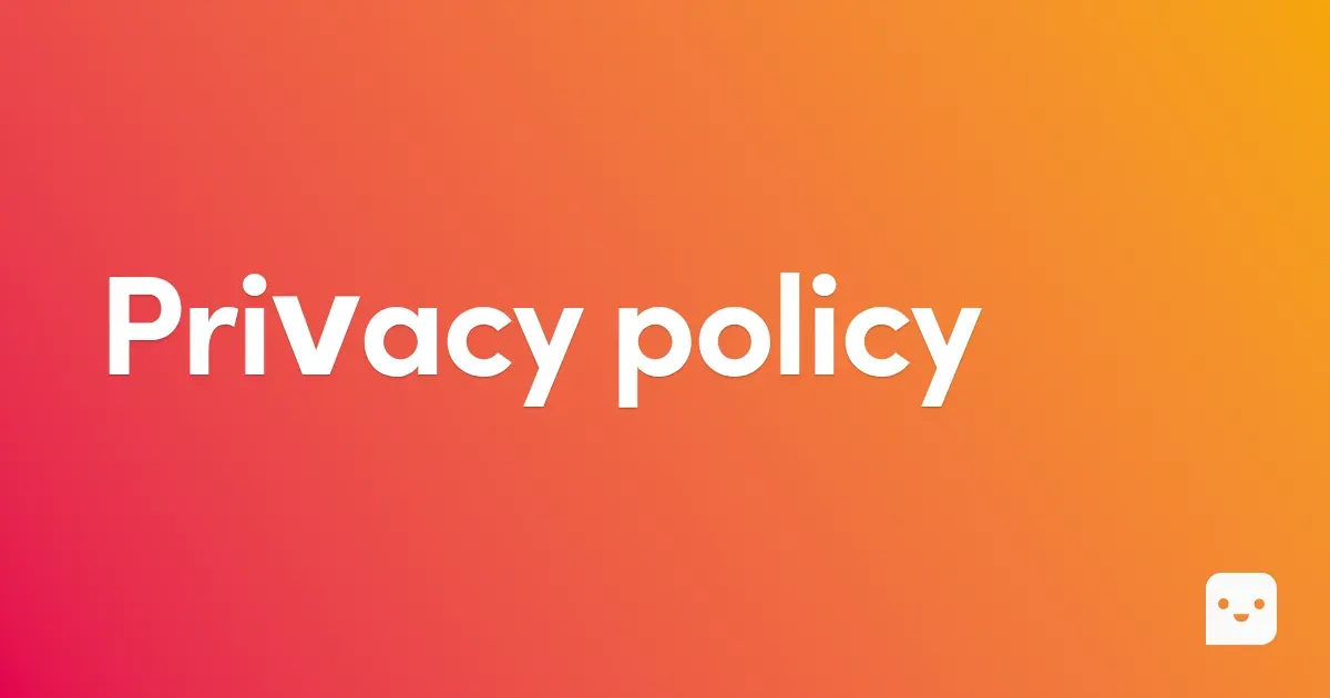 Privacy policy