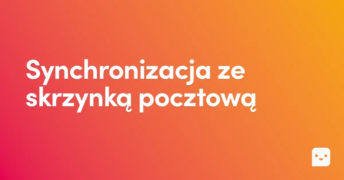 Synchronizacja ze skrzynką pocztową